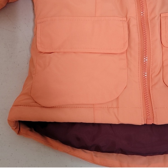 NEW! Girls Cold Weather Winter Jacket Coat w/ Hood & Gloves - All in Motion - Picture 5 of 16